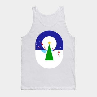 Constructivist Christmas Tank Top